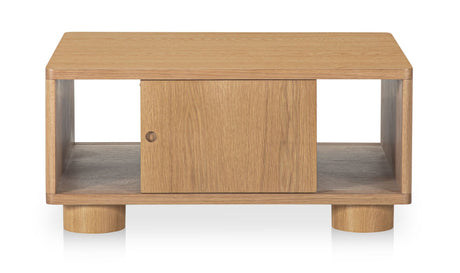 Hobbs Storage Coffee Table Natural by Moe's Home at Eve Furniture