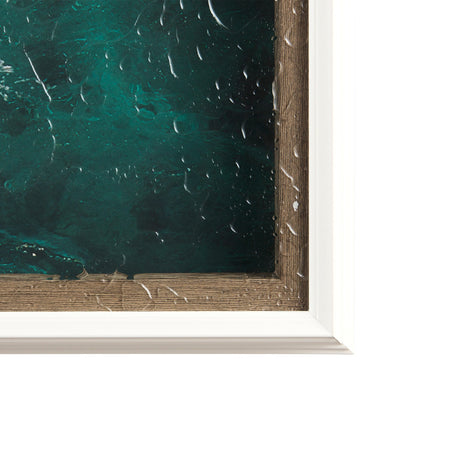 Hobie Sailing by Mercana Studio a Hand Embellished Textured Framed Photo Art Print Matted under Glas by Mercana at Eve Furniture