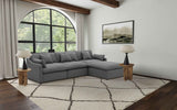 Hobson Charcoal 4-piece Upholstered Modular Sectional Sofa by Coaster at Eve Furniture