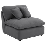 Hobson Charcoal 6-piece Upholstered Modular Sectional Sofa by Coaster at Eve Furniture