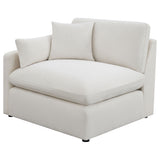 Hobson Ivory 4-piece Upholstered Modular Sectional Sofa by Coaster at Eve Furniture
