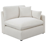 Hobson Ivory 4-piece Upholstered Modular Sectional Sofa by Coaster at Eve Furniture