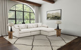 Hobson Ivory 4-piece Upholstered Modular Sectional Sofa by Coaster at Eve Furniture