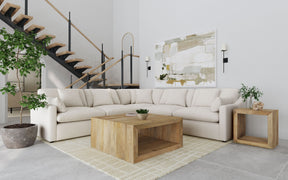 Hobson Ivory 5-piece Upholstered Modular Sectional Sofa by Coaster at Eve Furniture