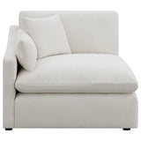 Hobson Ivory 6-Piece Upholstered Modular Sectional Sofa by Coaster at Eve Furniture
