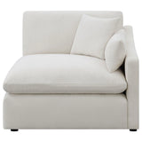 Hobson Ivory 6-Piece Upholstered Modular Sectional Sofa by Coaster at Eve Furniture