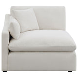 Hobson Ivory 6-Piece Upholstered Modular Sectional Sofa by Coaster at Eve Furniture