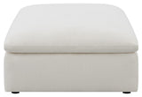 Hobson Off-White Cushion Seat Ottoman by Coaster at Eve Furniture