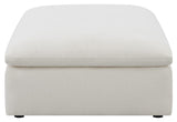 Hobson Off-White Cushion Seat Ottoman by Coaster at Eve Furniture