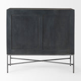 Hogarth 2 Door Dark Accent Cabinet by Mercana at Eve Furniture