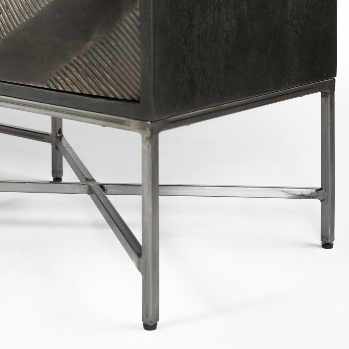 Hogarth I Dark Brown Solid Wood TV Stand Media Console with Storage by Mercana at Eve Furniture