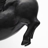 Hogbadi Set of 2 Black Flying Pigs by Mercana at Eve Furniture