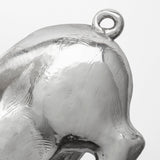 Hogbadi Set of 2 Silver Flying Pigs by Mercana at Eve Furniture