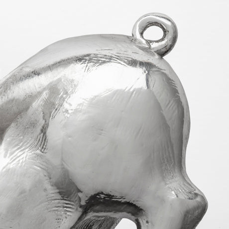 Hogbadi Set of 2 Silver Flying Pigs by Mercana at Eve Furniture