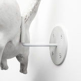 Hogbadi Set of 2 White Flying Pigs by Mercana at Eve Furniture