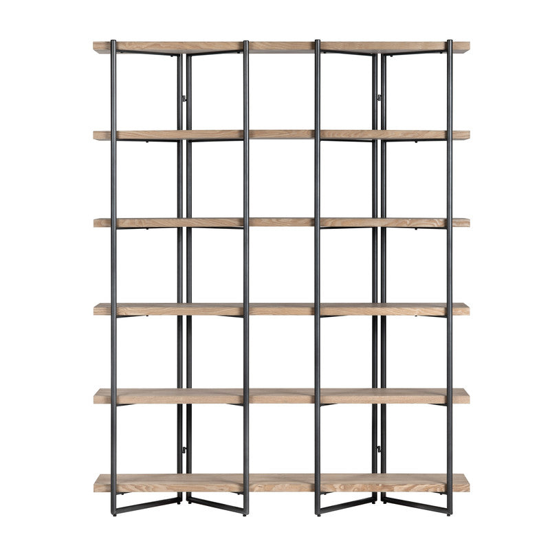 Holden Brown/Black Etagere by Crestview at Eve Furniture