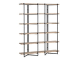 Holden Brown/Black Etagere by Crestview at Eve Furniture