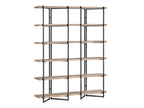 Holden Brown/Black Etagere by Crestview at Eve Furniture