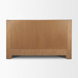 Holden King Upholstered Bedframe | Shelter Headboard | Burgundy Performance Fabric by Mercana at Eve Furniture