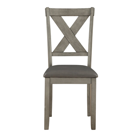 Holders Gray 6-Piece Dining Set by Homelegance at Eve Furniture