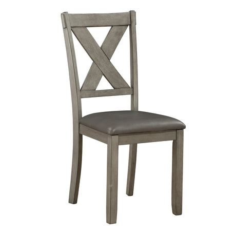 Holders Gray 6-Piece Dining Set by Homelegance at Eve Furniture