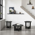 Holen Gray 3-Piece Occasional Table Set by Furniture of America at Eve Furniture