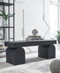 Holgrove Black Accent Bench by Ashley at Eve Furniture