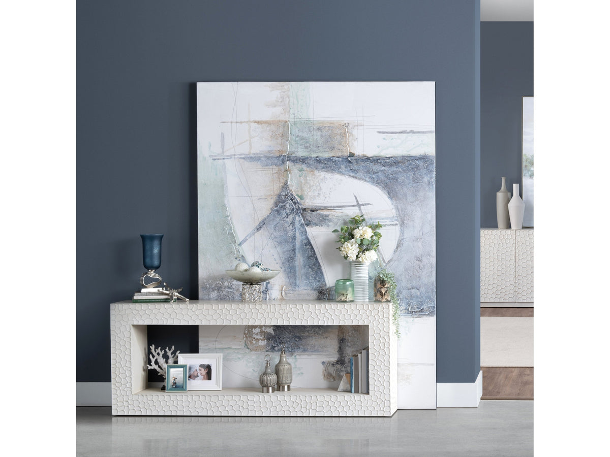Holland Green/Blue Canvas by Crestview at Eve Furniture