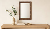 Holland Mirror Large Brown by Moe's Home at Eve Furniture