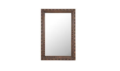 Holland Mirror Large Brown by Moe's Home at Eve Furniture