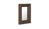 Holland Mirror Small Brown by Moe's Home at Eve Furniture