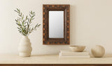 Holland Mirror Small Brown by Moe's Home at Eve Furniture