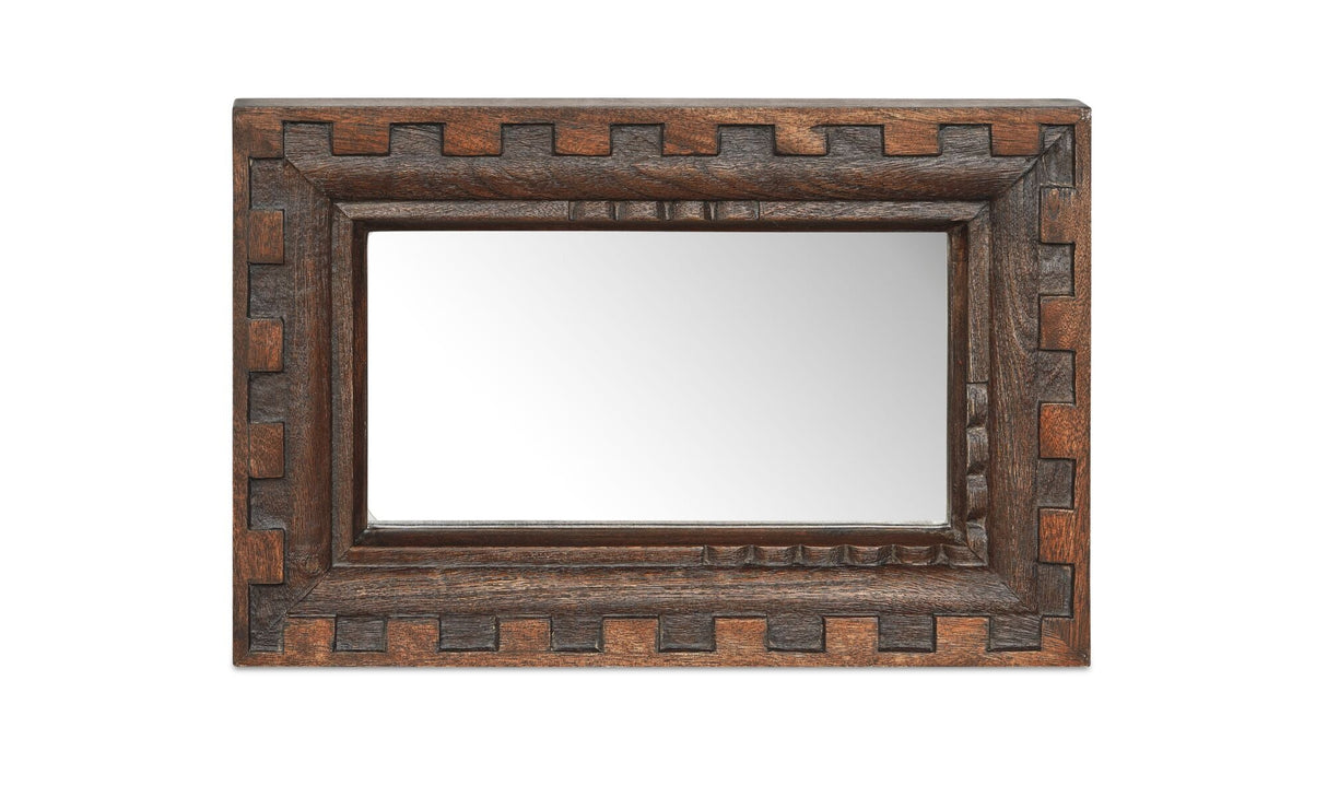 Holland Mirror Small Brown by Moe's Home at Eve Furniture