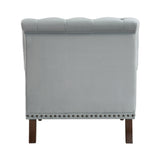 Holland Park Gray Velvet Accent Chair by Homelegance at Eve Furniture