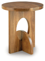 Hollbourne Brown Accent Table by ASHLEY FURNITURE at Eve Furniture