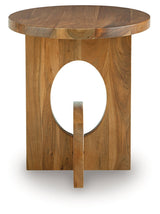 Hollbourne Brown Accent Table by ASHLEY FURNITURE at Eve Furniture