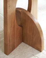 Hollbourne Brown Accent Table by ASHLEY FURNITURE at Eve Furniture