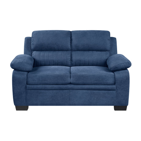 Holleman Blue 2-Piece Living Room Set by Homelegance at Eve Furniture
