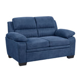 Holleman Blue 2-Piece Living Room Set by Homelegance at Eve Furniture
