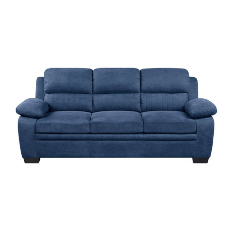 Holleman Blue Sofa by Homelegance at Eve Furniture