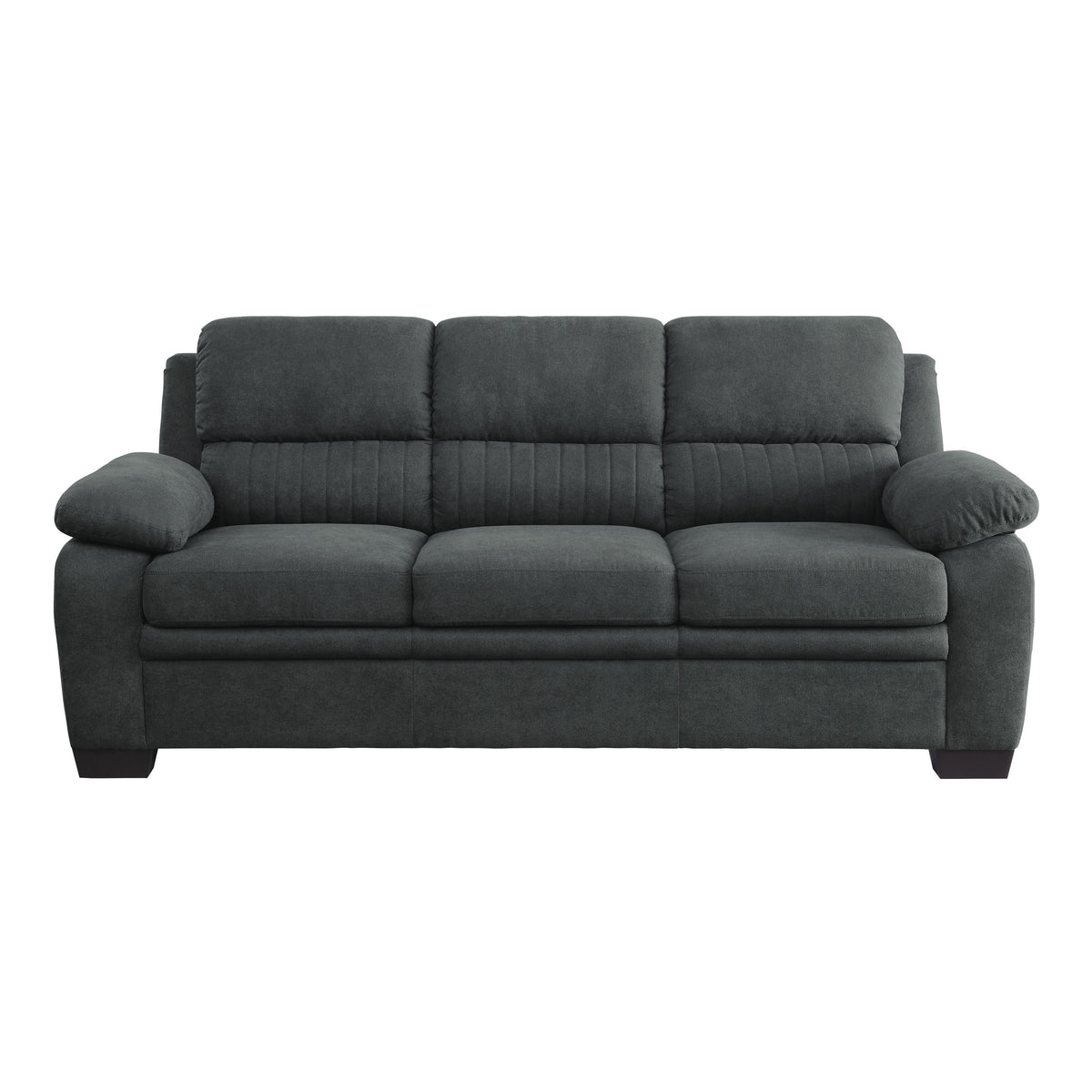 Holleman Dark Gray 2-Piece Living Room Set by Homelegance at Eve Furniture