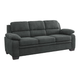 Holleman Dark Gray 2-Piece Living Room Set by Homelegance at Eve Furniture