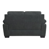 Holleman Dark Gray 2-Piece Living Room Set by Homelegance at Eve Furniture