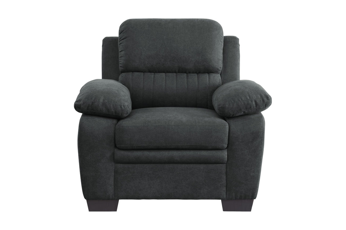 Holleman Dark Gray Living Room Set by Homelegance at Eve Furniture