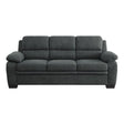 Holleman Dark Gray Sofa by Homelegance at Eve Furniture