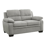 Holleman Gray 2-Piece Living Room Set by Homelegance at Eve Furniture
