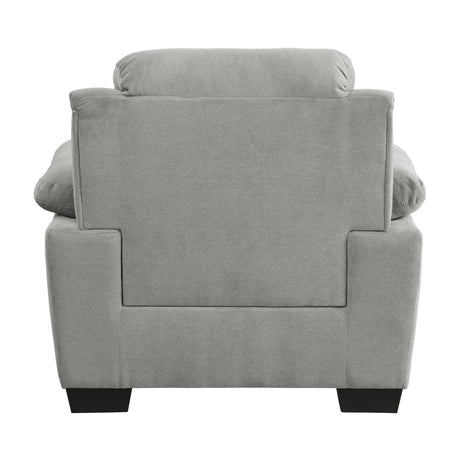 Holleman Gray Chair by Homelegance at Eve Furniture