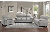 Holleman Gray Sofa by Homelegance at Eve Furniture