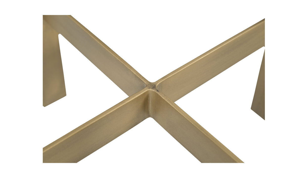 Holli Side Table Travertine by Moe's Home at Eve Furniture