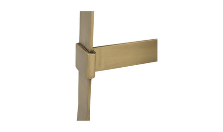 Holli Side Table Travertine by Moe's Home at Eve Furniture